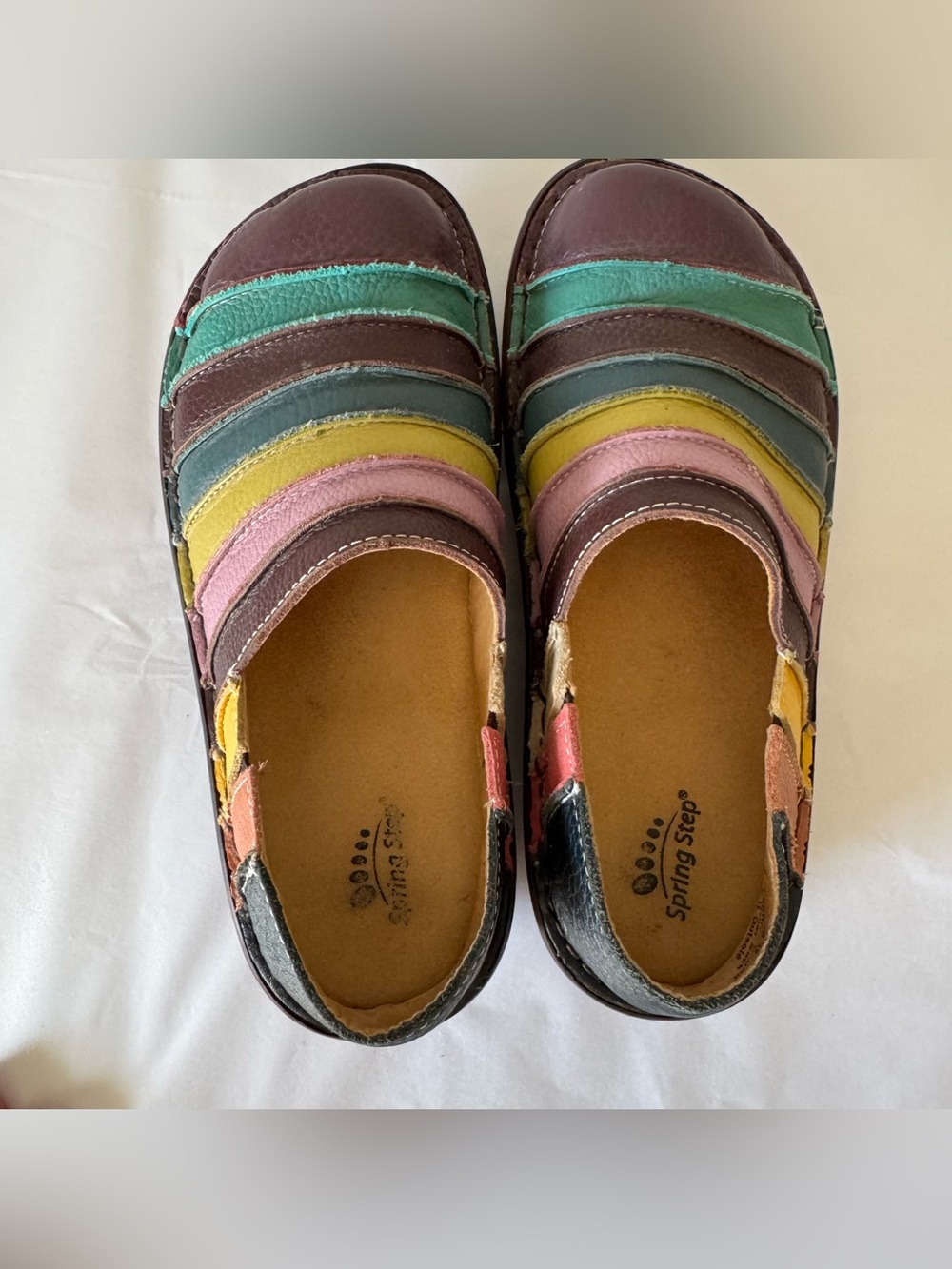 SPRING STEP Size 9 Women’s Multicolor Firefly Slip On Shoes - UK 40 - Picture 6 of 7